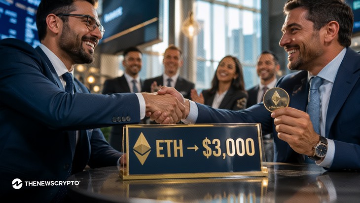 Ethereum punta a $3.000 dopo aver superato la key MVRV Pricing Band