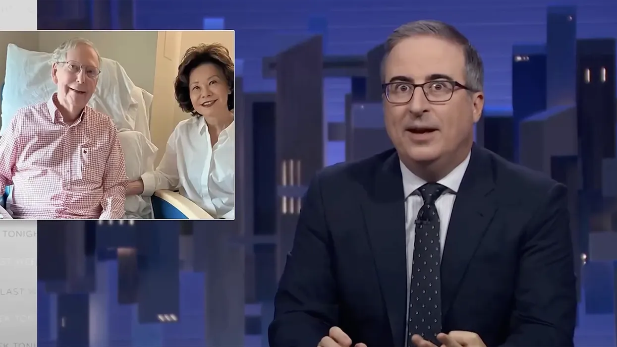 John Oliver s’interroge sur l’absence de Mitch McConnell après son hospitalisation