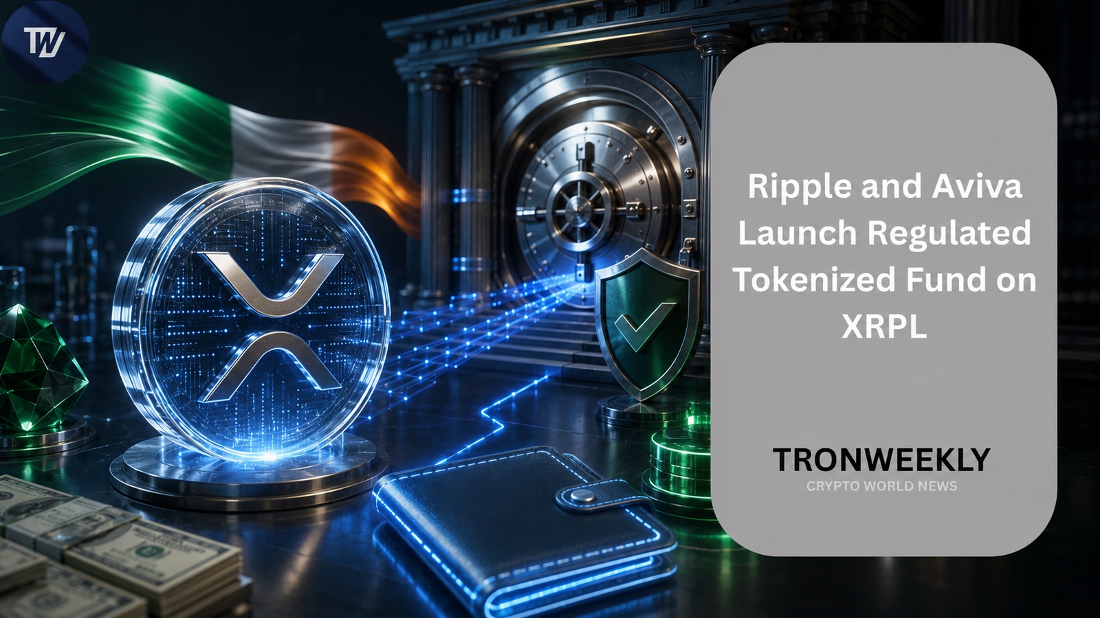 Ripple and Aviva Launch Regulated Tokenized Fund Share Class on the XRP Ledger