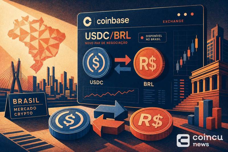 Coinbase fügt USDC-BRL-Handelspaar für Nutzer in Brasilien hinzu