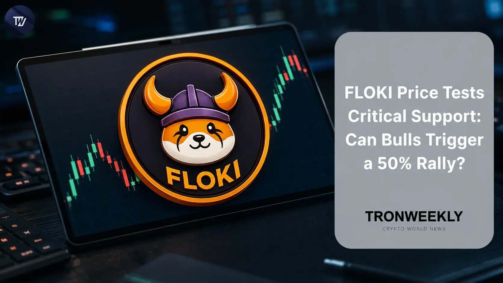 FLOKI pone a prueba un soporte crítico en $0.00001980 mientras los analistas vigilan una reversión alcista