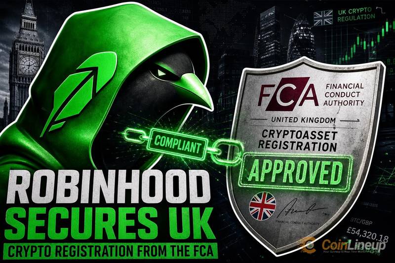 Robinhood ottiene la registrazione crypto nel Regno Unito dalla FCA