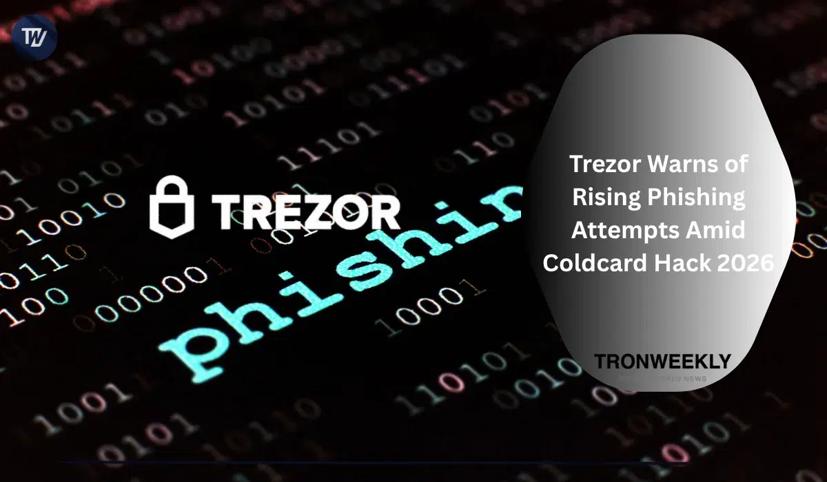 Trezor Warns of Rising Phishing Attempts Following COLDCARD Exploit