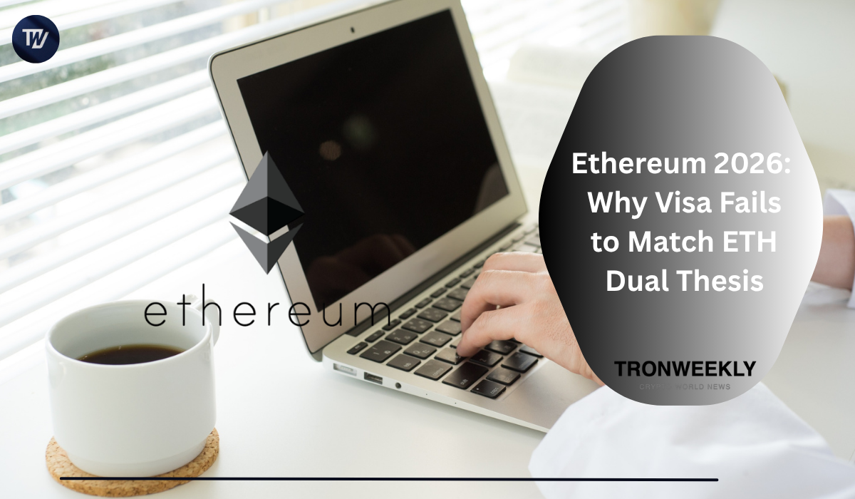 Ethereum in 2026: waarom ETH een ander thesis heeft dan Visa