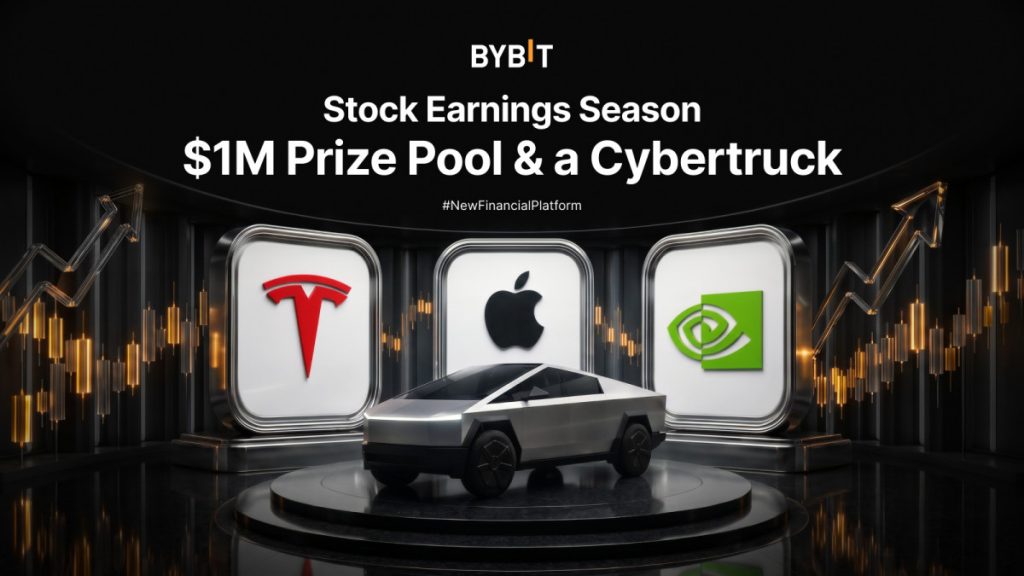 Bybit lance Stock Earnings Season avec une cagnotte allant jusqu’à 1 million USDT