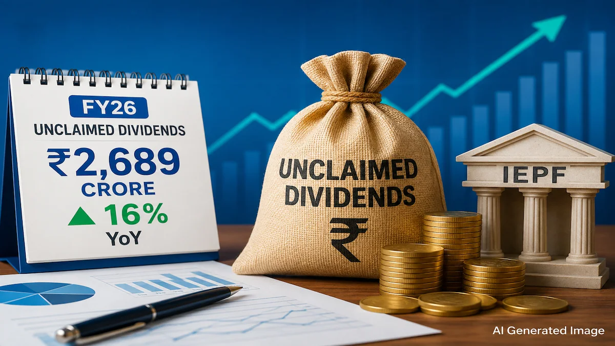 Невостребованные дивиденды у листинговых компаний выросли на 16% до 2 689 крор рупий в FY26: SEBI