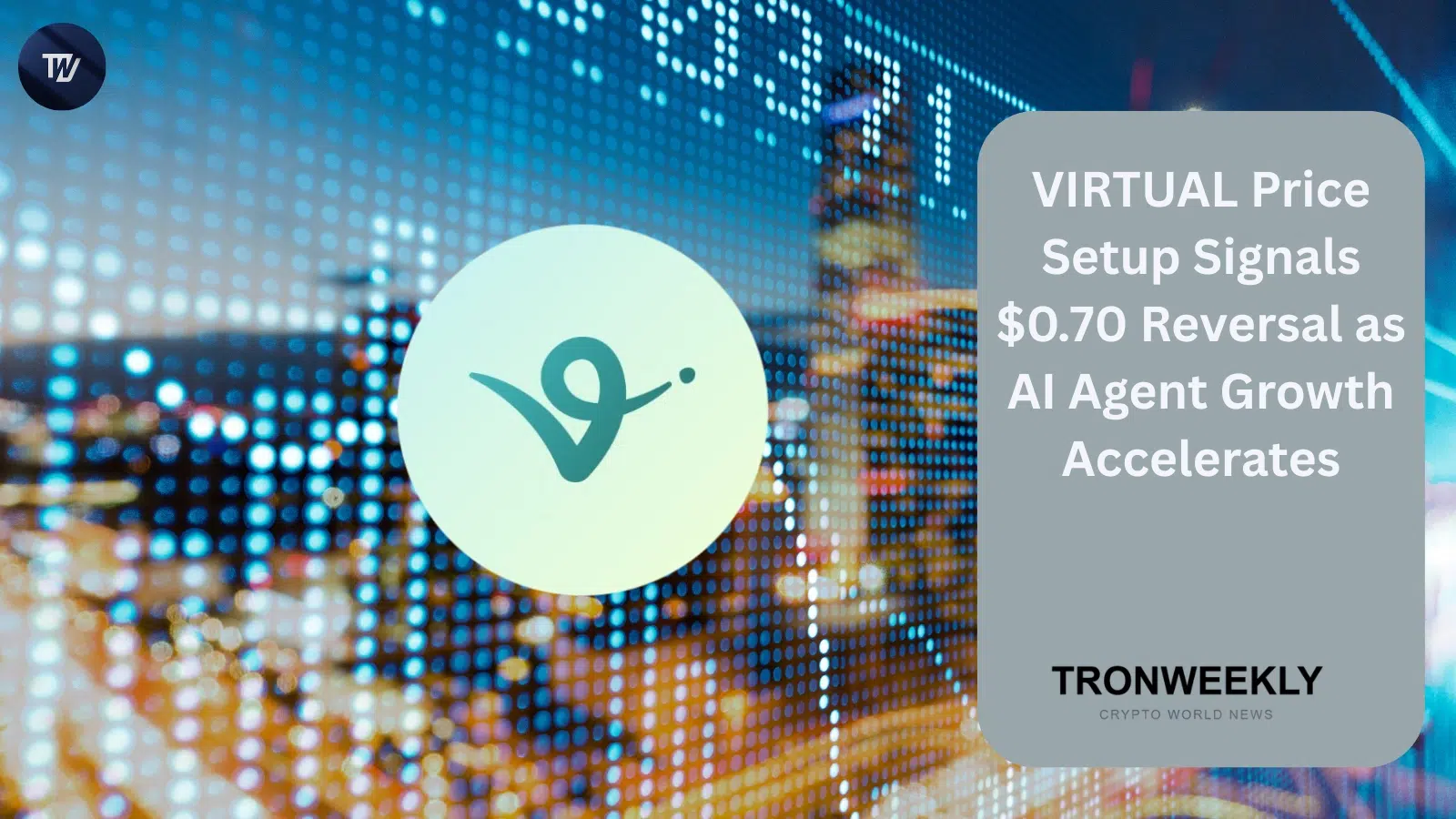 Virtuals Protocol mostra segnali iniziali di recupero mentre l'ecosistema di agenti AI si espande su Base