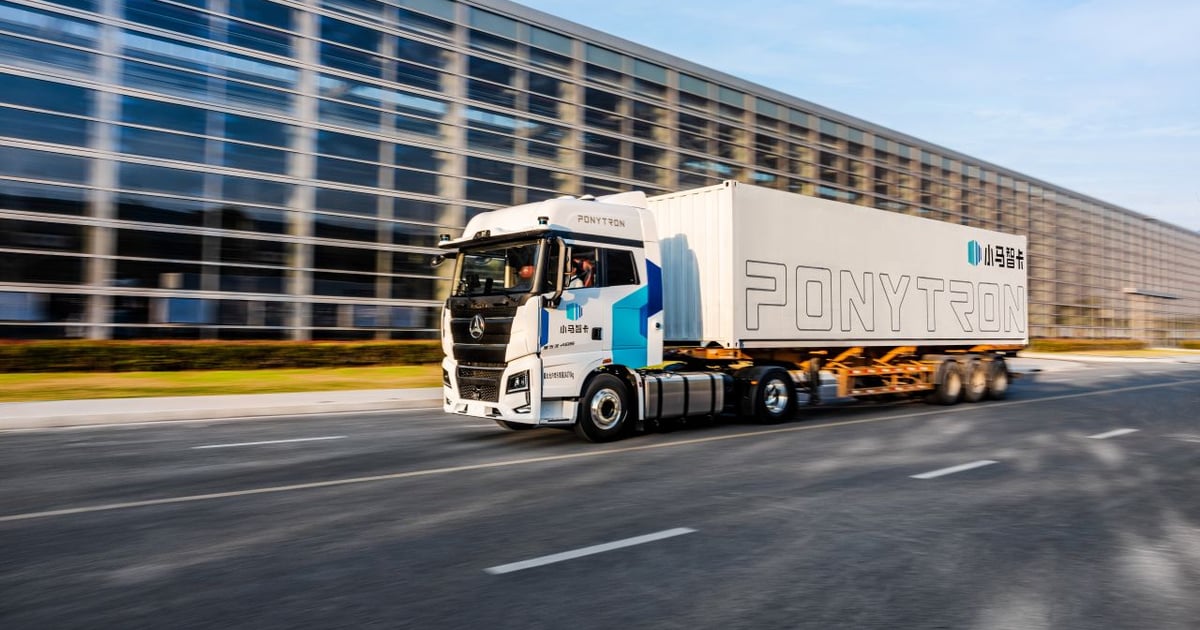 Pony.ai celuje w 100 000 autonomicznych ciężarówek na chińskich drogach do 2030 roku