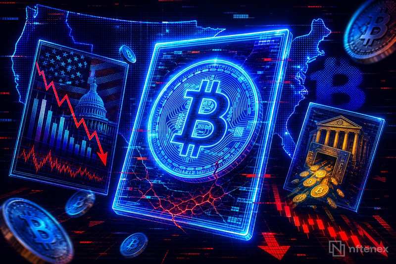 Bitcoin lekko spada, ponieważ dane o inflacji w USA nie wywołały wzrostów, a ETF-y notują pierwszy dwudniowy odpływ w sierpniu
