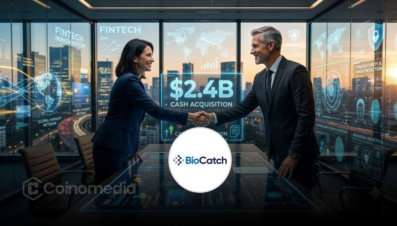 Visa приобретет BioCatch в сделке за 2,4 миллиарда долларов наличными