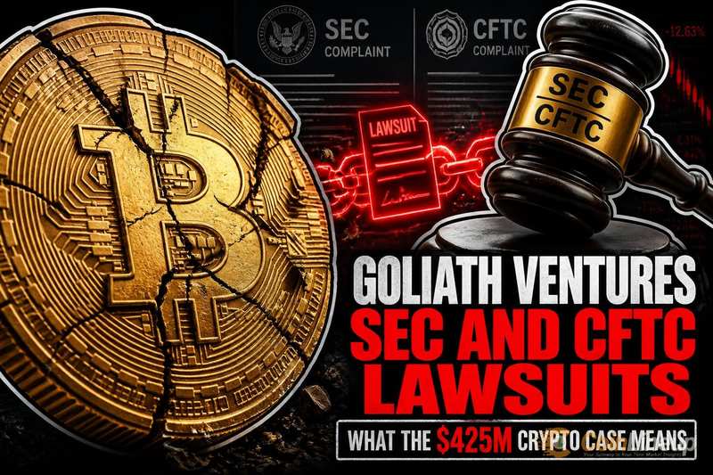 Goliath Ventures столкнулась с параллельными исками SEC и CFTC по делу о предполагаемом мошенничестве с криптовалютой на 425 млн долларов