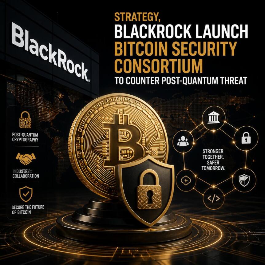 Strategy, BlackRock и Coinbase вошли в число основателей нового консорциума Bitcoin Security Consortium для противодействия постквантовым угрозам