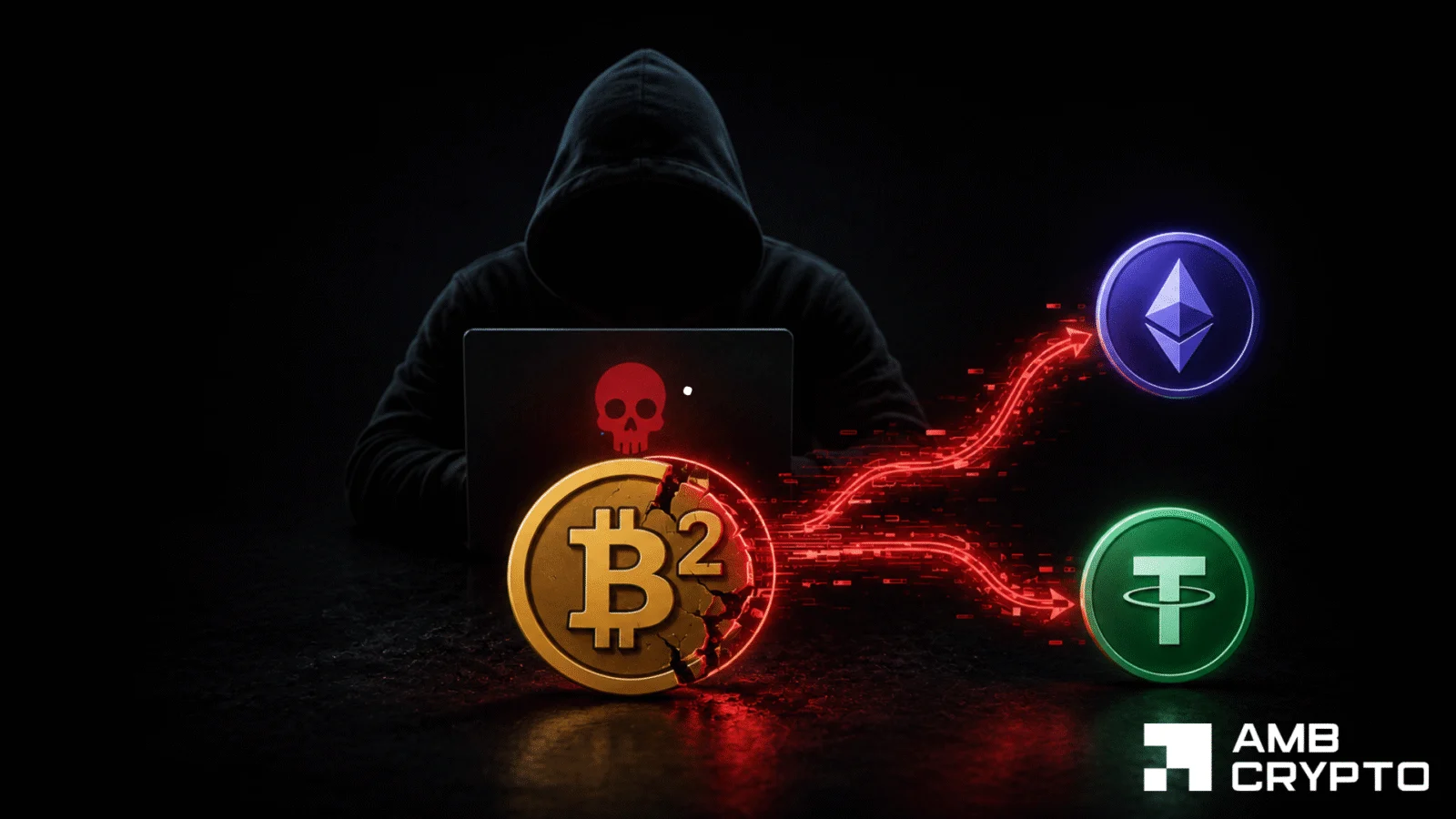 BSquared Network遭攻击损失390万美元,B2代币暴跌44%后部分回升