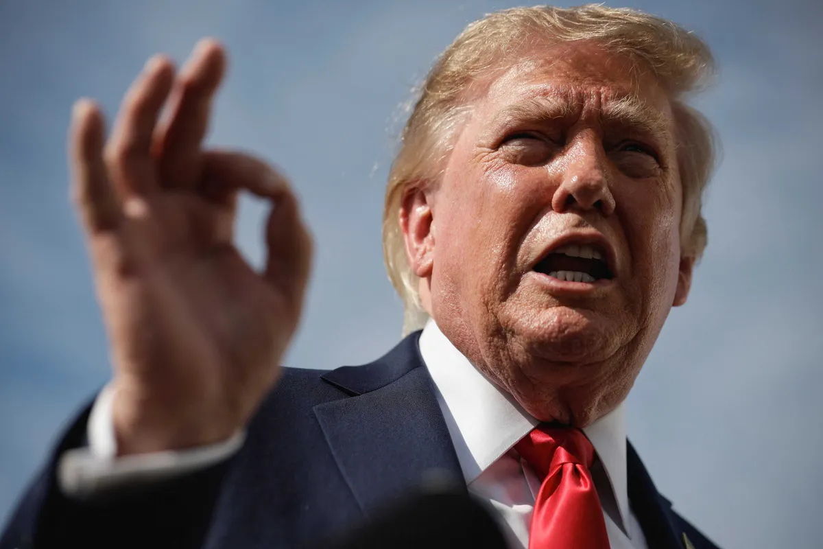 Trump mówi, że wojsko to „ostateczna interwencja”, zapytany o uspokojenie turbulentnego rynku obligacji