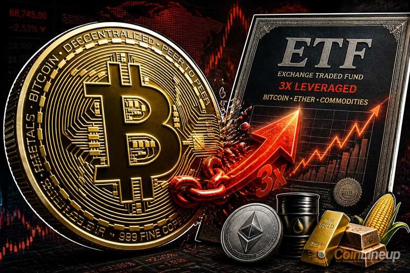 Cboe wnioskuje o notowanie ETF-ów z dźwignią 3x na Bitcoina, Ethera, złoto, srebro, ropę naftową i gaz ziemny