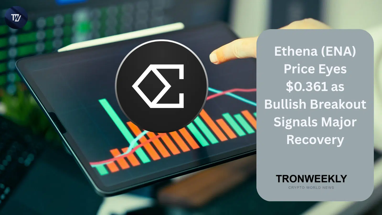 Ethena (ENA) Eyes $0.361 After Breakout Above Long-Term Descending Trendline
