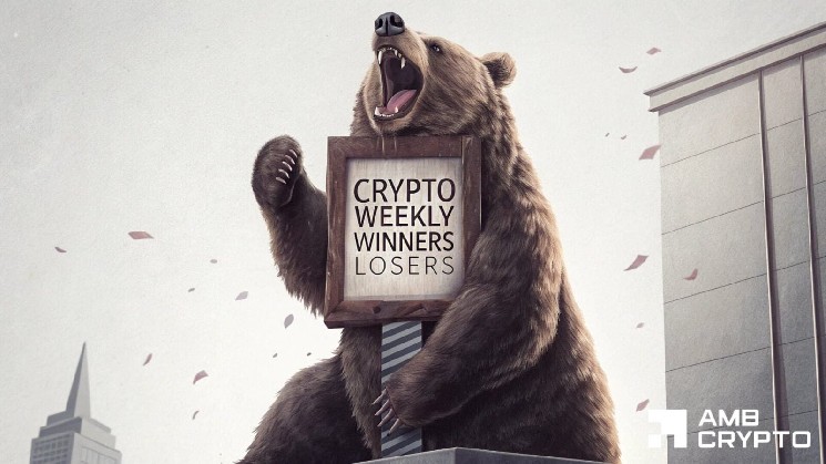 Еженедельные победители и проигравшие крипторынка: ZRO, BSV, CRV в лидерах роста, CC, BEAT и ONDO снижаются