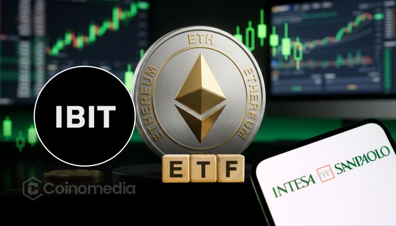 Intesa Sanpaolo Slashes IBIT Holdings by 94%, Triples Staked Ethereum ETF Position