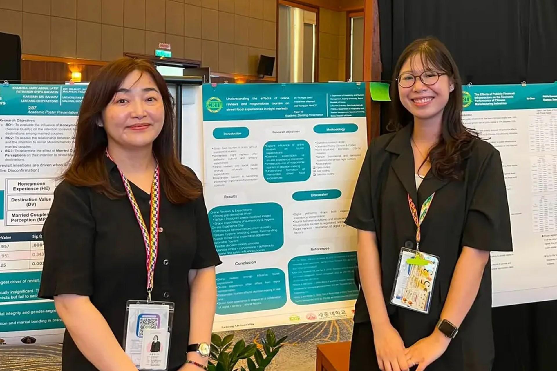 Sejong University Professor Wins Best Paper Award at International Responsible Tourism Conference