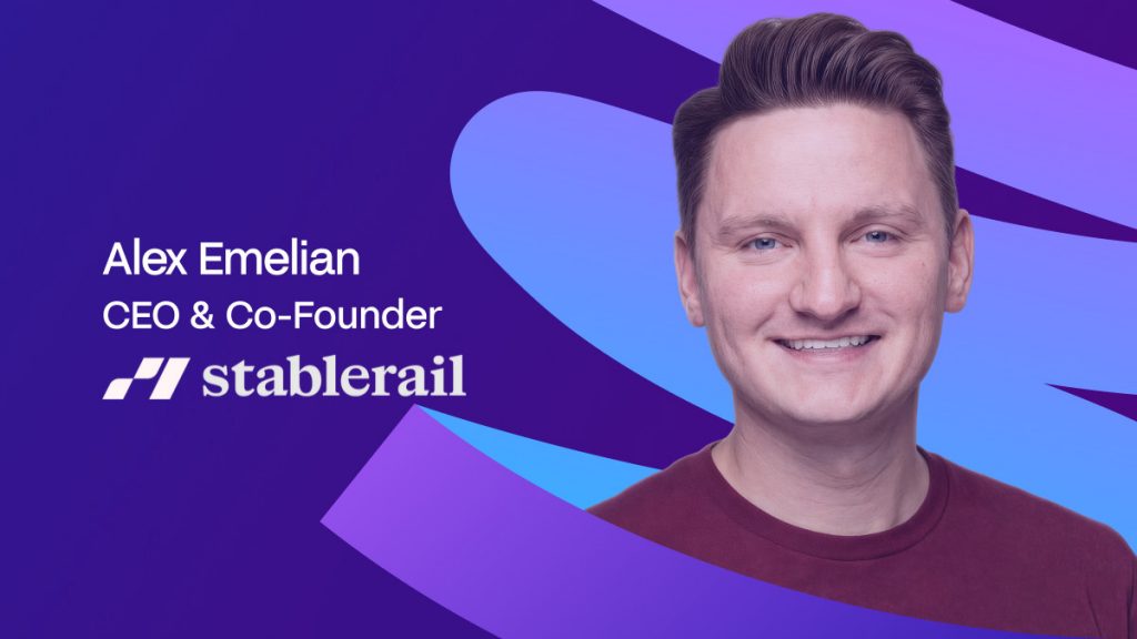 Il CEO di Stablerail Alex Emelian afferma che l’adozione delle stablecoin dipende da prodotti progettati nativamente per la compliance