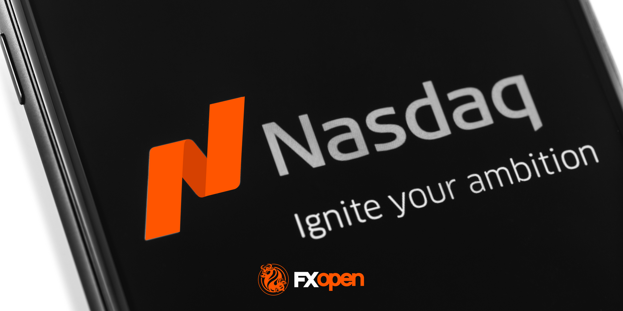 Индекс Nasdaq 100 тестирует ключевой трендовый уровень после 48 часов резкой волатильности