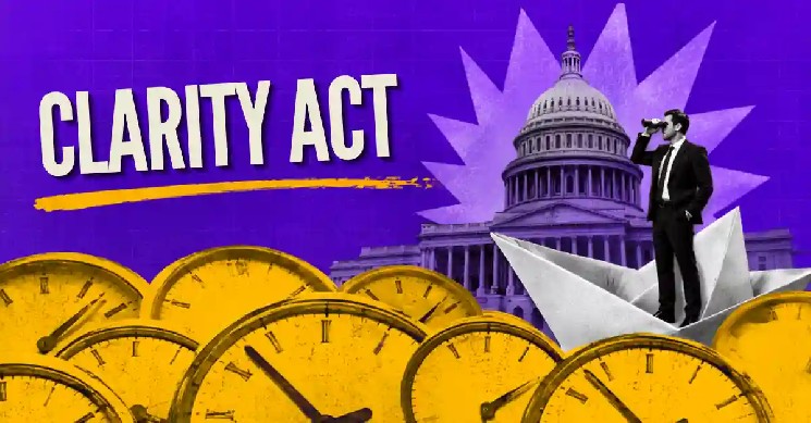 Обновление по CLARITY Act: Сенат США отложил голосование по криптовалютному законопроекту до сентября