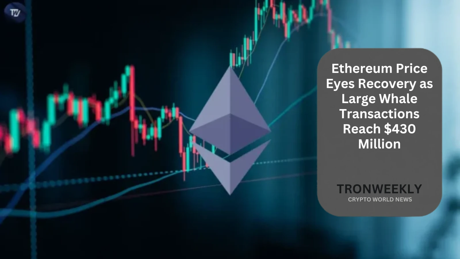 Ethereum нацелен на восстановление: китовые транзакции превысили $430 млн, а институциональный спрос на ETF растёт