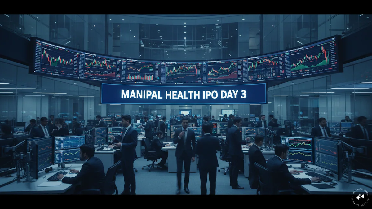 IPO Manipal Health на 3-й день: GMP остается сдержанным, подписка достигла 45%
