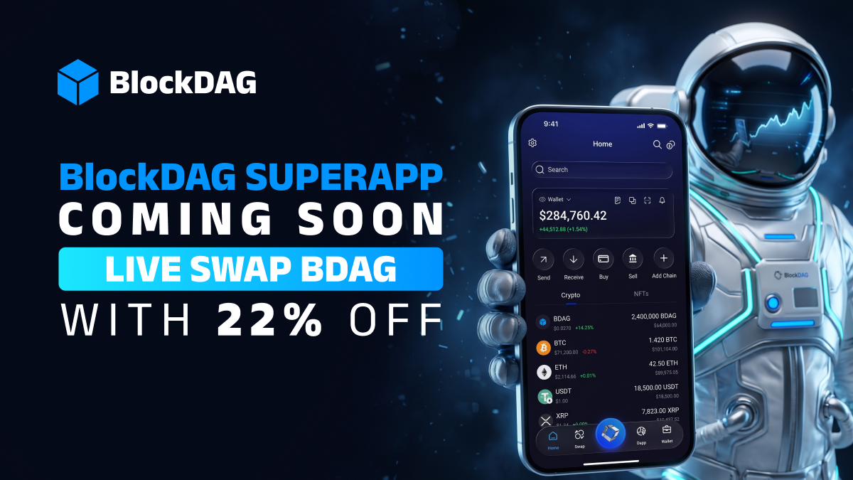 BlockDAG and RedotPay Partner on Super App as Hyperliquid and Ethereum Test Key Technical Levels