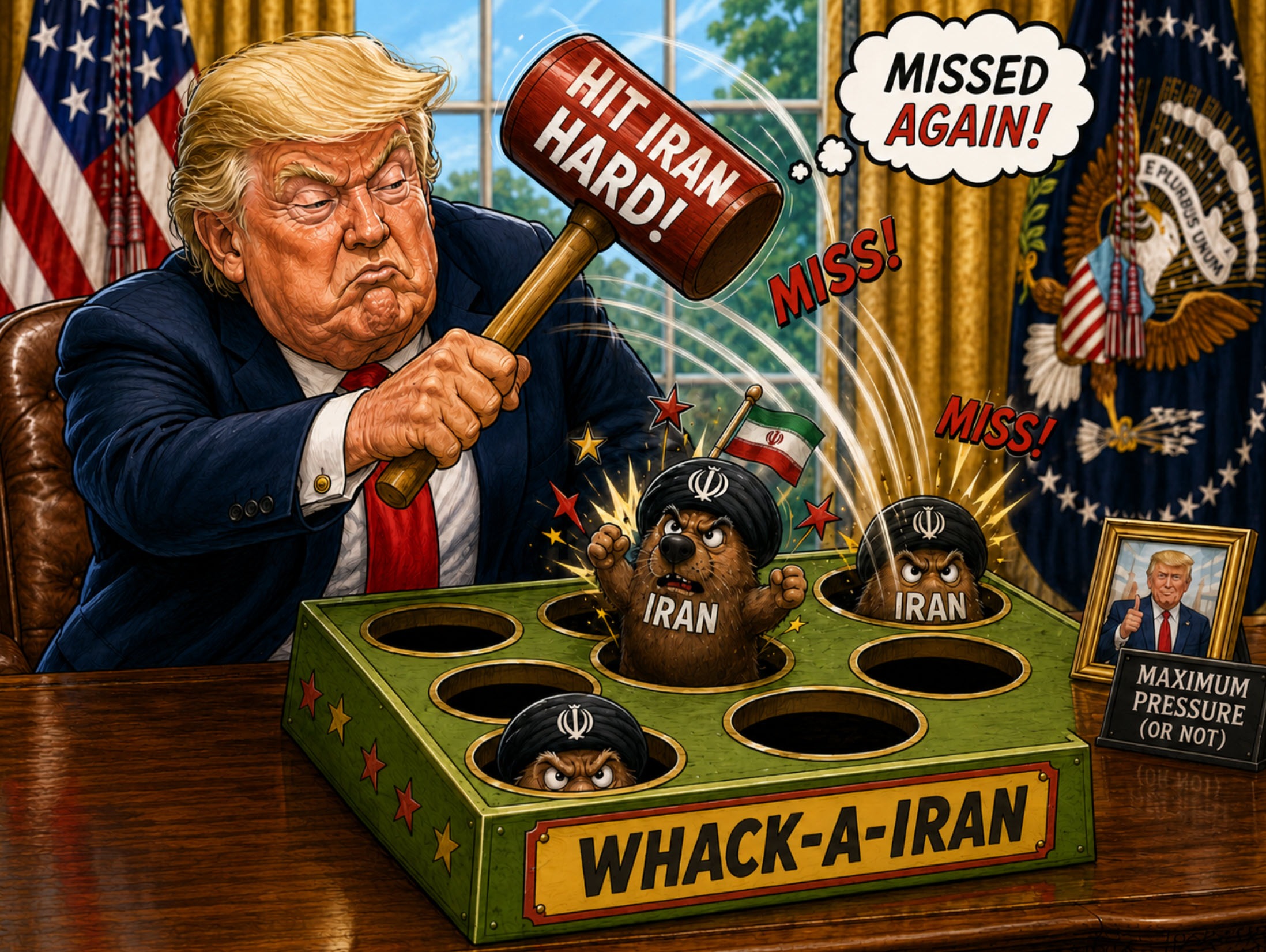 Трамп заявил, что Ирану будет нанесён мощный удар в ответ на атаки на объекты США в Иордании