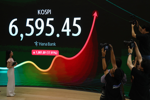 Kospi взлетел на 18%, показав рекордный дневной рост