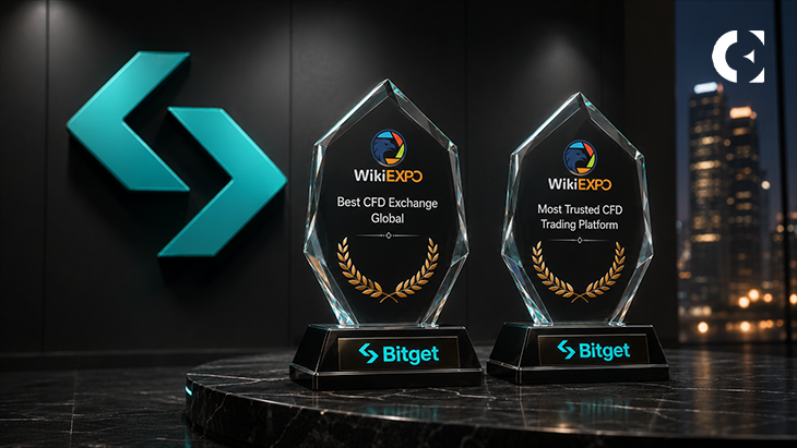 Bitget gewinnt zwei CFD-Auszeichnungen auf der Wiki Finance Expo Hong Kong 2026