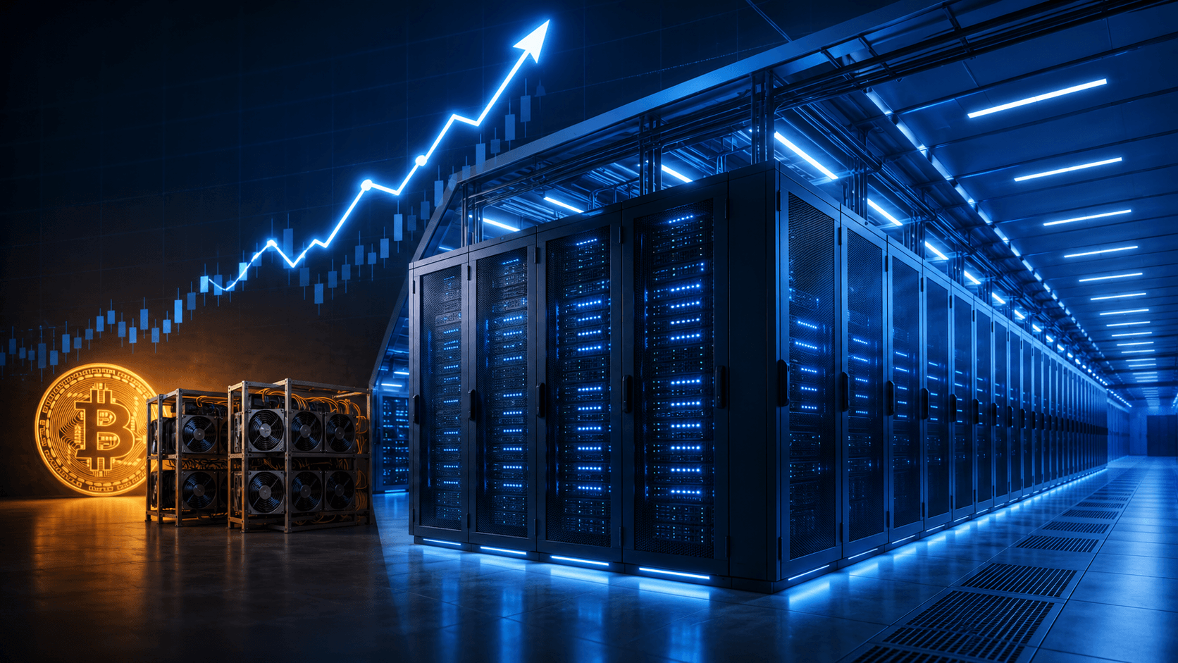 Акции Hut 8 растут на фоне перехода Bitcoin-майнера к инфраструктуре AI