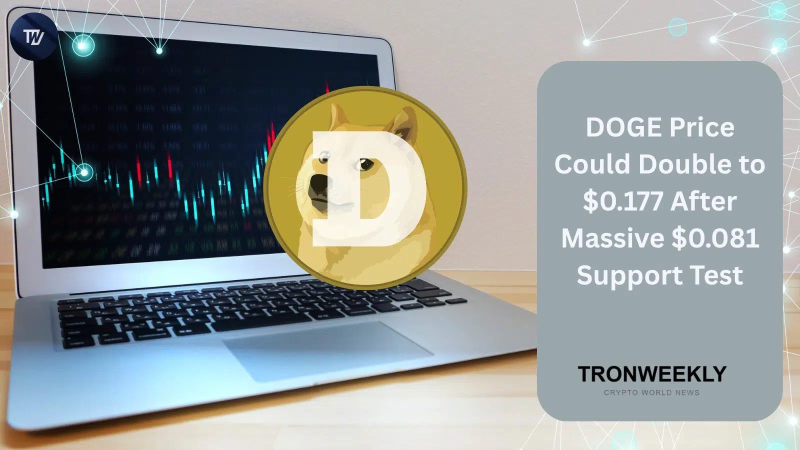Dogecoin Could Double to $0.177 After Massive $0.081 Support Test, Analyst Data Shows