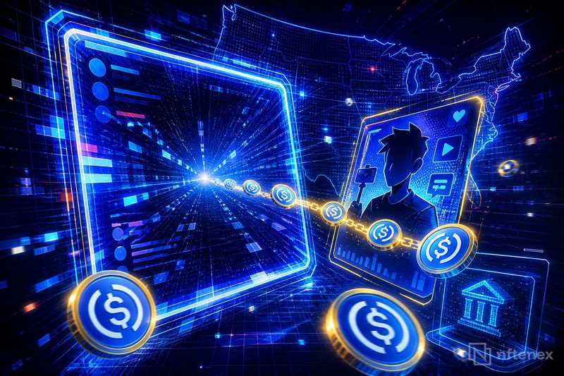 X evaluaría pagar a creadores con la stablecoin USDC al finalizar el reparto de ingresos publicitarios