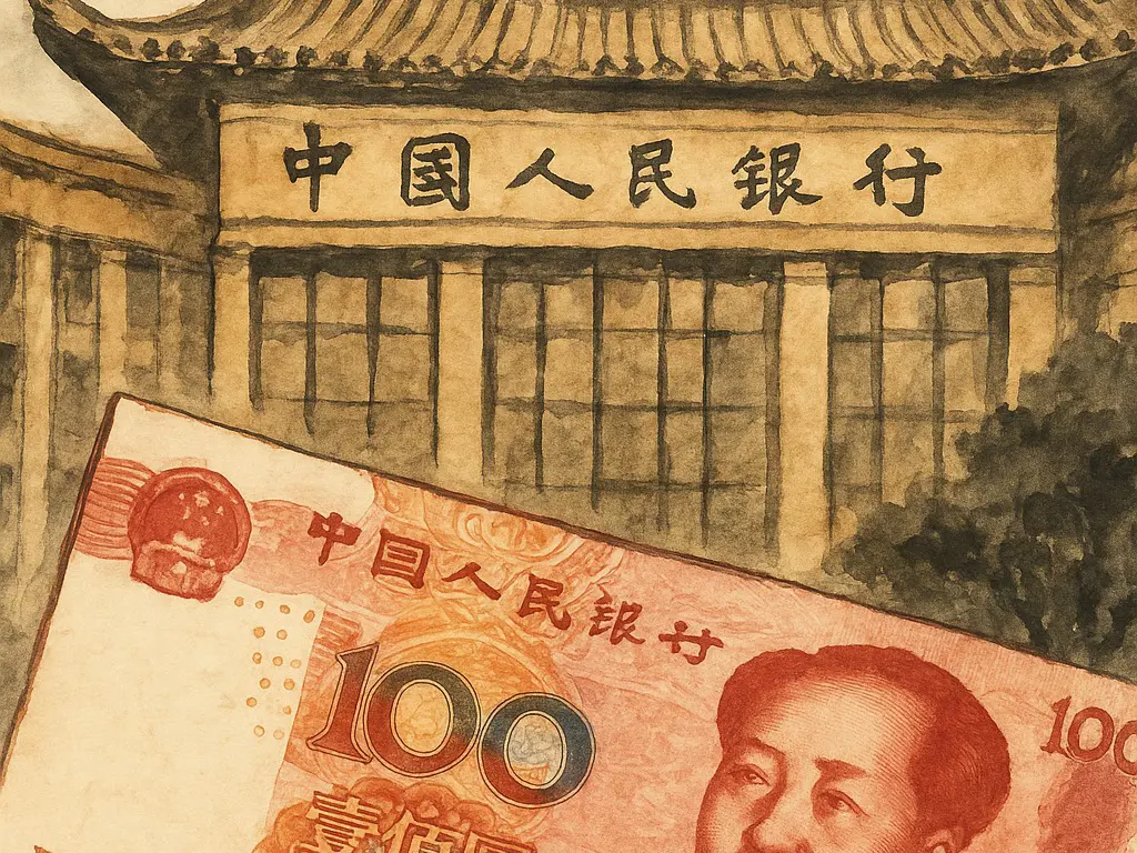 La PBOC fixe le point médian USD/CNY à 6,7854, contre une estimation de 6,7421