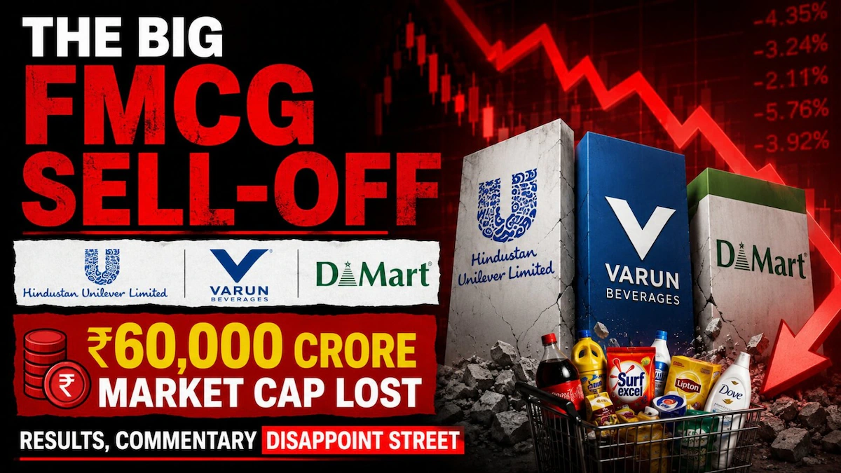 HUL, Varun Beverages e DMart cancellano 60.000 milioni di rupie di ricchezza degli investitori nel sell-off del settore FMCG