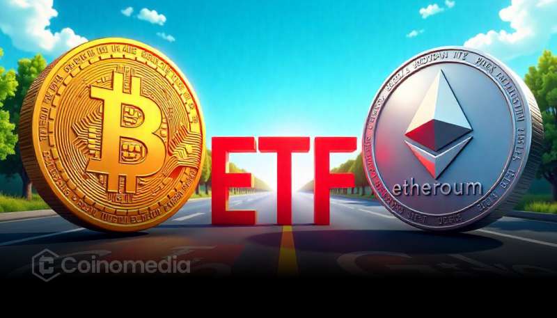 Спотовые ETF на Bitcoin и Ethereum зафиксировали чистый приток 5 августа, тогда как XRP показал отток