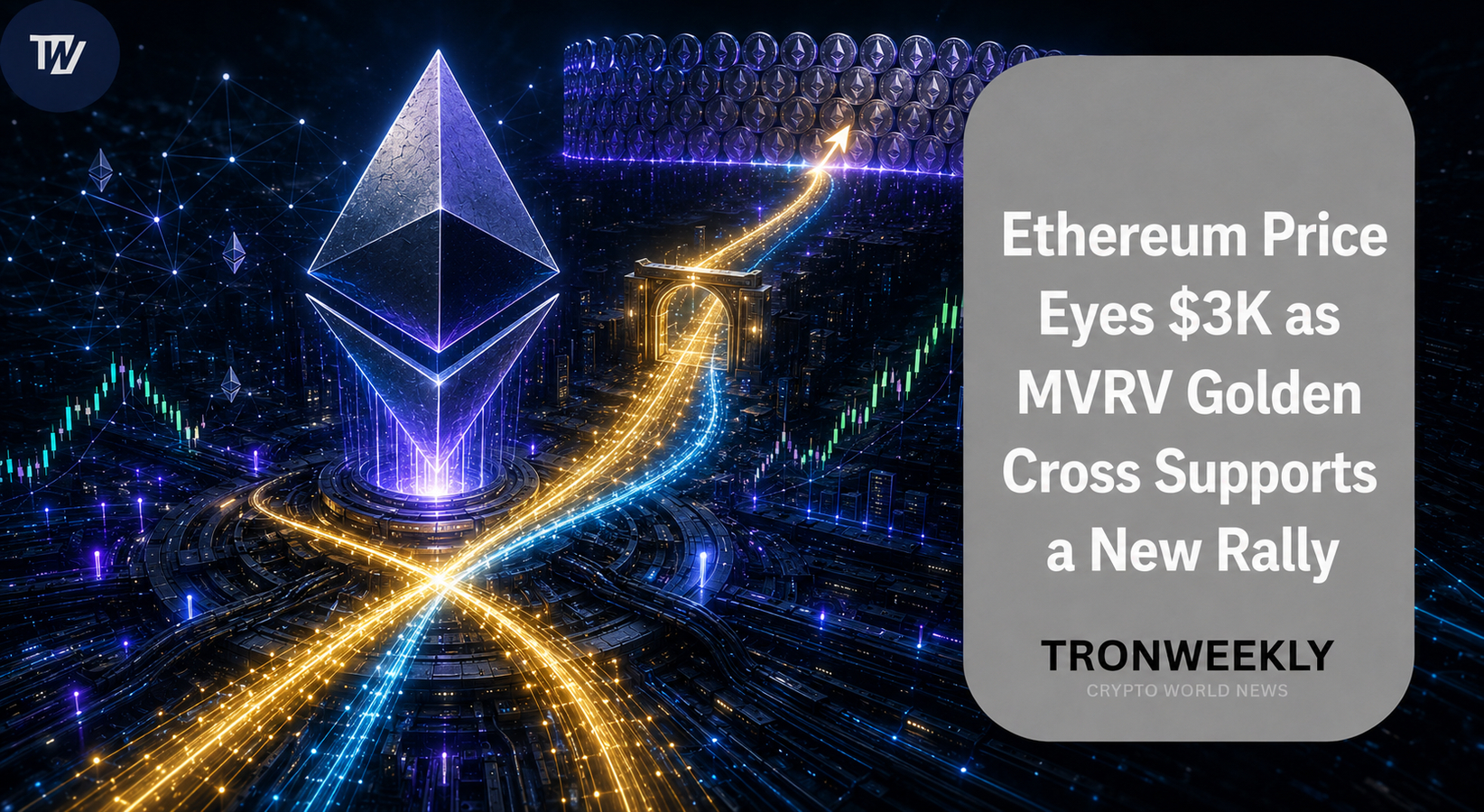 Ethereum Targets $3,000 as MVRV Golden Cross Signals Potential Rally