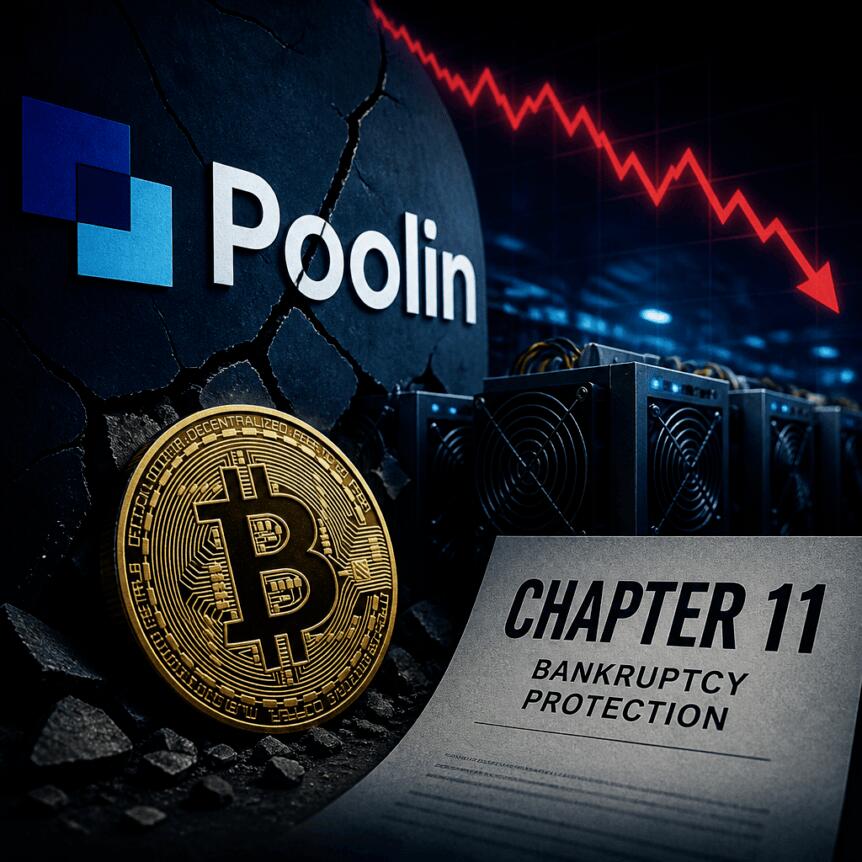 Poolin、ニュージャージー州破産裁判所でChapter 11の保護を申請