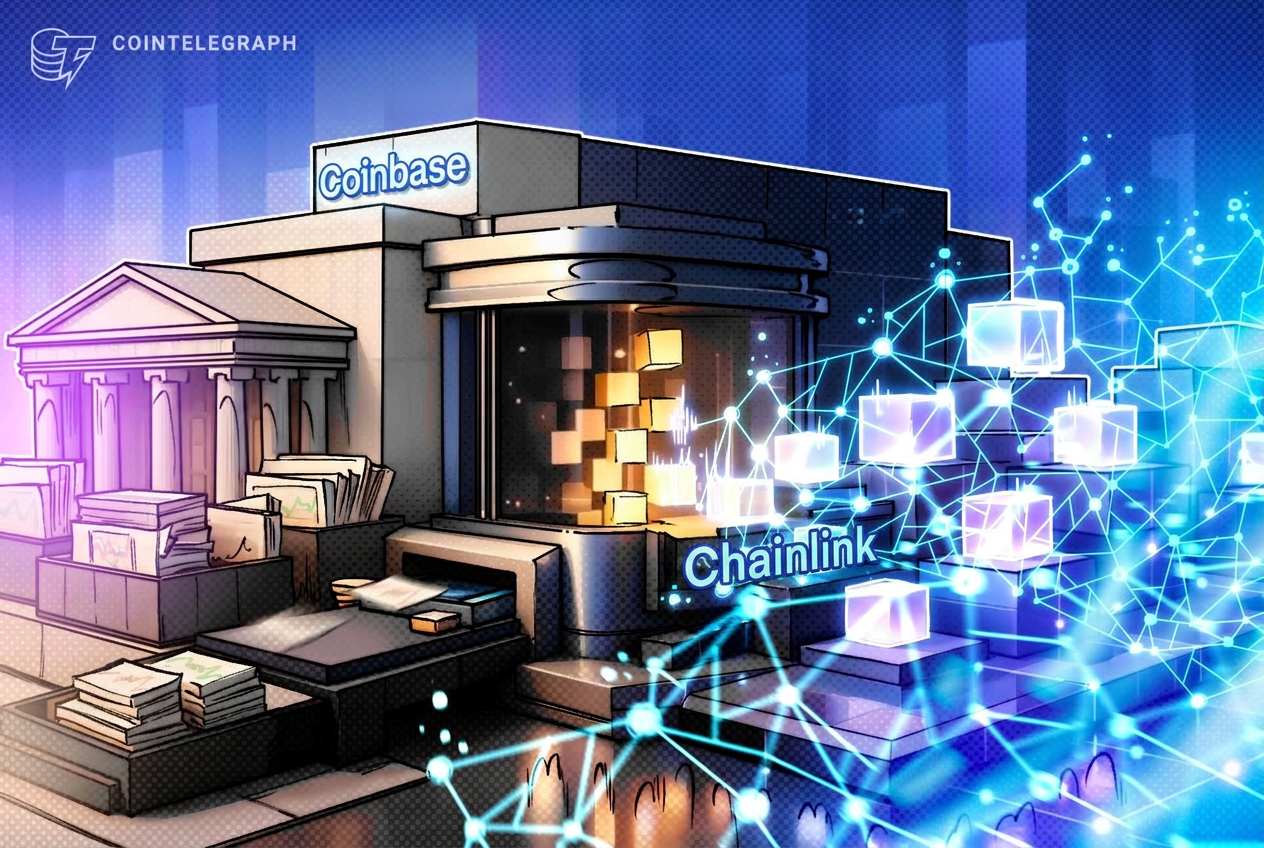 Coinbase uruchamia tokenizowane akcje B20 na Base z danymi cenowymi Chainlink