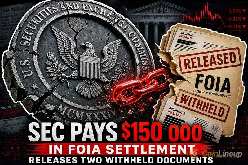 SEC согласилась на урегулирование по иску FOIA на $150 000 и раскрыла два ранее засекреченных документа