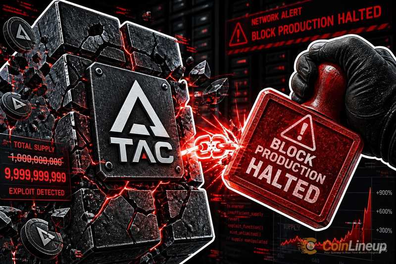 TAC приостановила производство блоков после раскрытия эксплойта предложения токенов