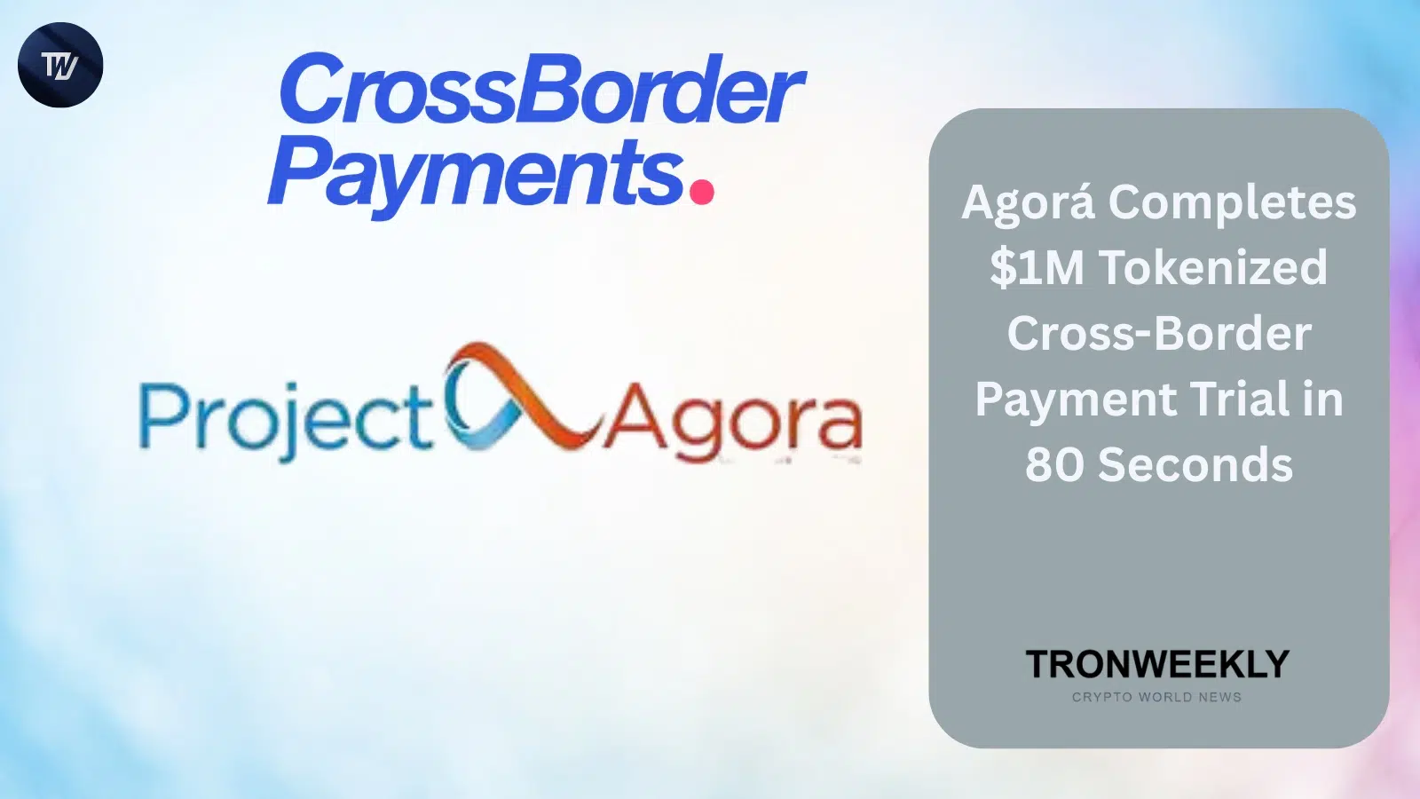 Проект Agorá BIS завершил испытание токенизированных трансграничных платежей на $1 млн за 80 секунд