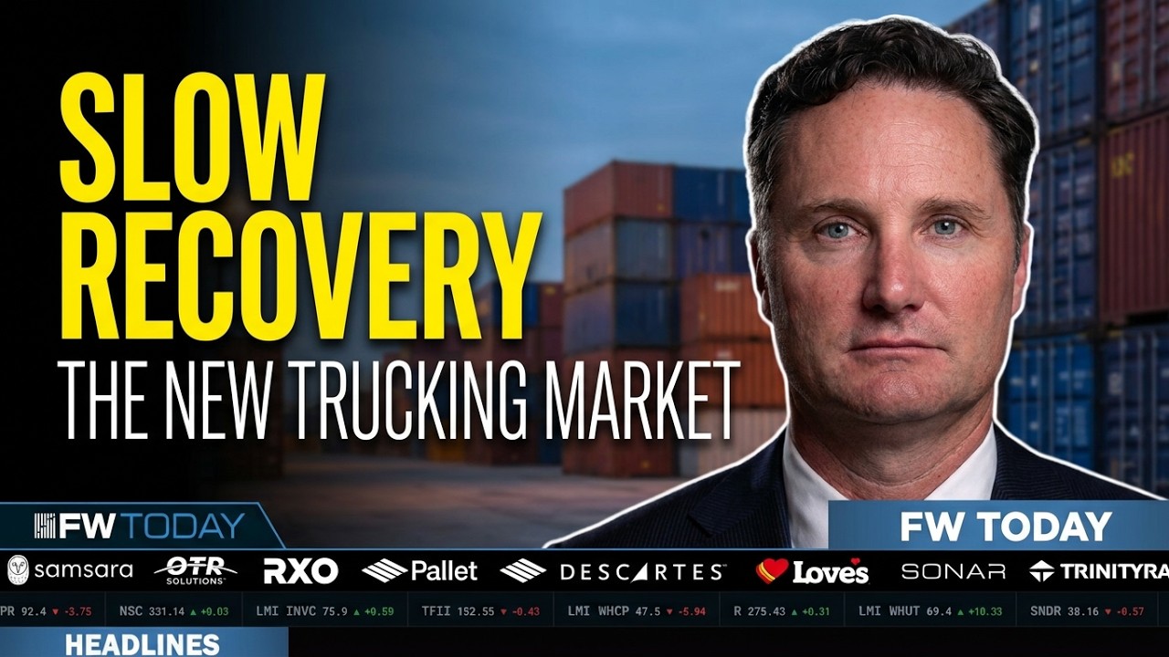 Triumph-Financial-CEO Aaron Graft erklärt, warum in diesem Zyklus keine Trucking-Kapazitäten zurückfluten werden