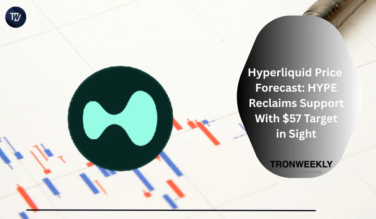 Токен HYPE от Hyperliquid возвращает уровень поддержки на фоне запуска токенизированных акций и ETF от xStocks