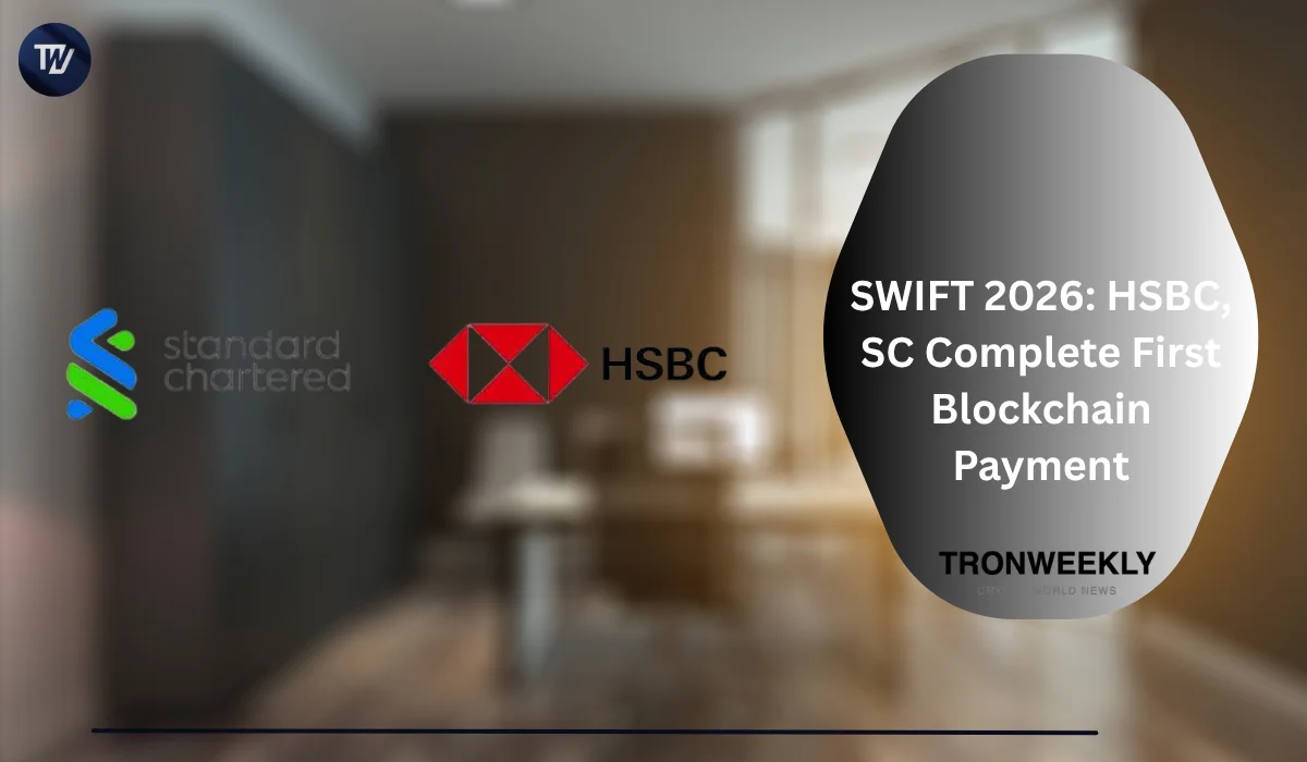 HSBC i Standard Chartered realizują pierwsze transgraniczne rozliczenie tokenizowanego depozytu na żywo za pośrednictwem SWIFT