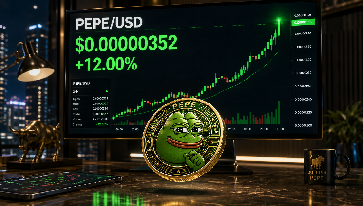 Pepe zyskuje 25% w tym tygodniu, a transakcje wielorybów osiągają najwyższy poziom od marca
