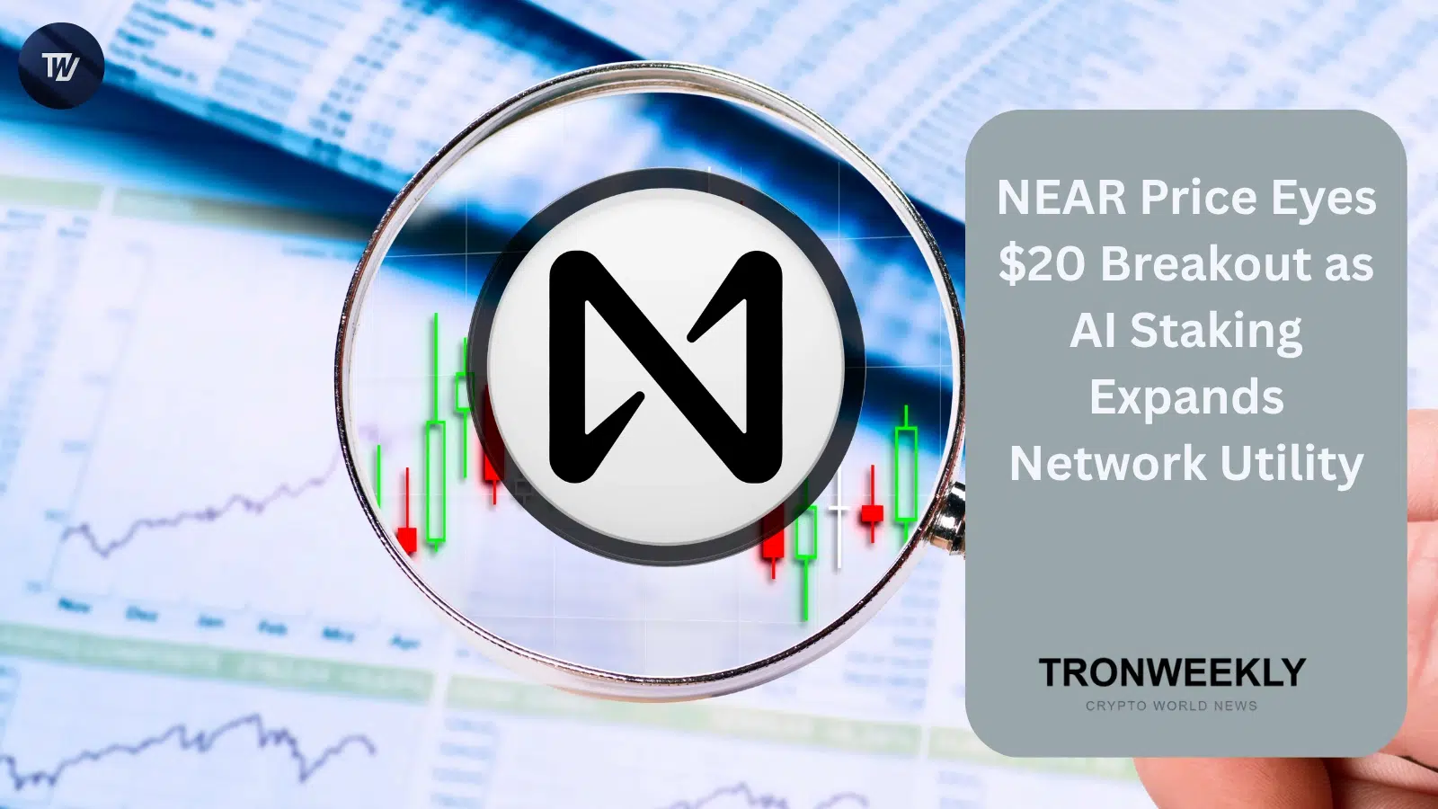 NEAR Protocol difende un supporto chiave e punta a $20 mentre lo staking AI va live