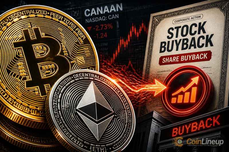 Canaan может продать Bitcoin и Ethereum для финансирования выкупа акций